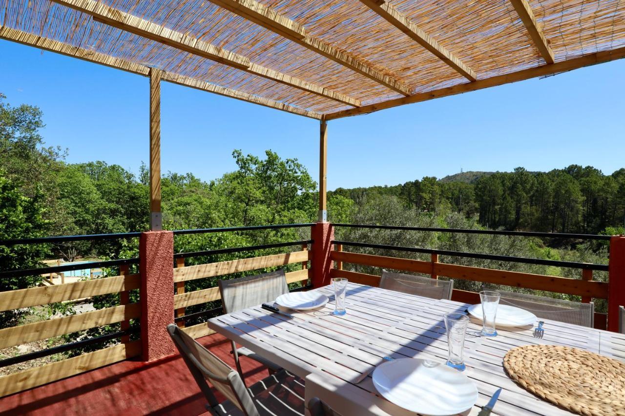 Le Mas Des Rouquets - Avec Piscine Et Jardin Anduze Exterior foto